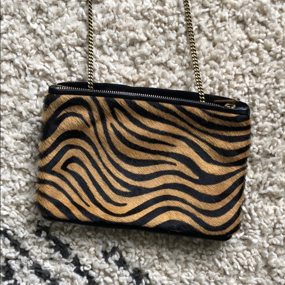 Gerard Darel - Tiger print Calfskin Cross Body